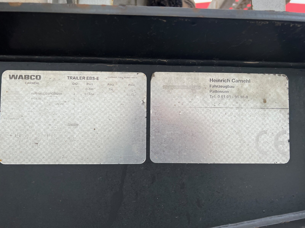 Carnehl CHKS32/2HG CHKS32/2HG, Stahlmulde ca. 23m³, Liftachse - Semi-reboque: foto 4 Carnehl CHKS32/2HG CHKS32/2HG, Stahlmulde ca. 23m³, Liftachse - Semi-reboque: foto 4