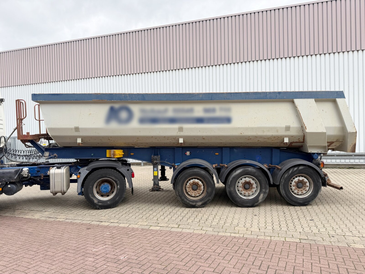 Schwarzmüller HKS 3/E-S1 HKS 3/E-S1, Liftachse, Stahlmulde, ca. 25m³ - Semi-reboque: foto 3 Schwarzmüller HKS 3/E-S1 HKS 3/E-S1, Liftachse, Stahlmulde, ca. 25m³ - Semi-reboque: foto 3