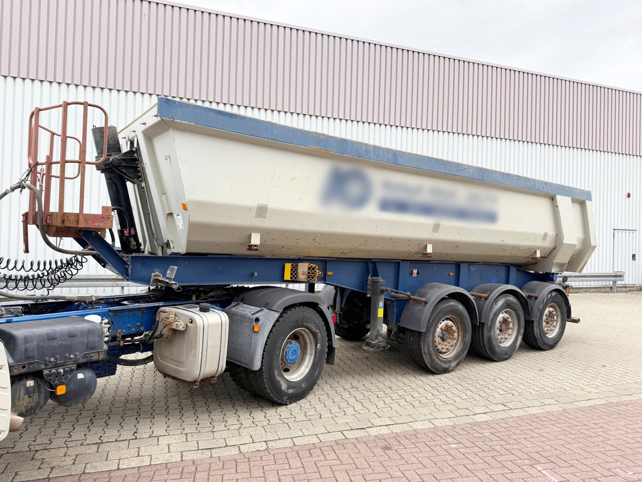 Schwarzmüller HKS 3/E-S1 HKS 3/E-S1, Liftachse, Stahlmulde, ca. 25m³ - Semi-reboque: foto 1 Schwarzmüller HKS 3/E-S1 HKS 3/E-S1, Liftachse, Stahlmulde, ca. 25m³ - Semi-reboque: foto 1