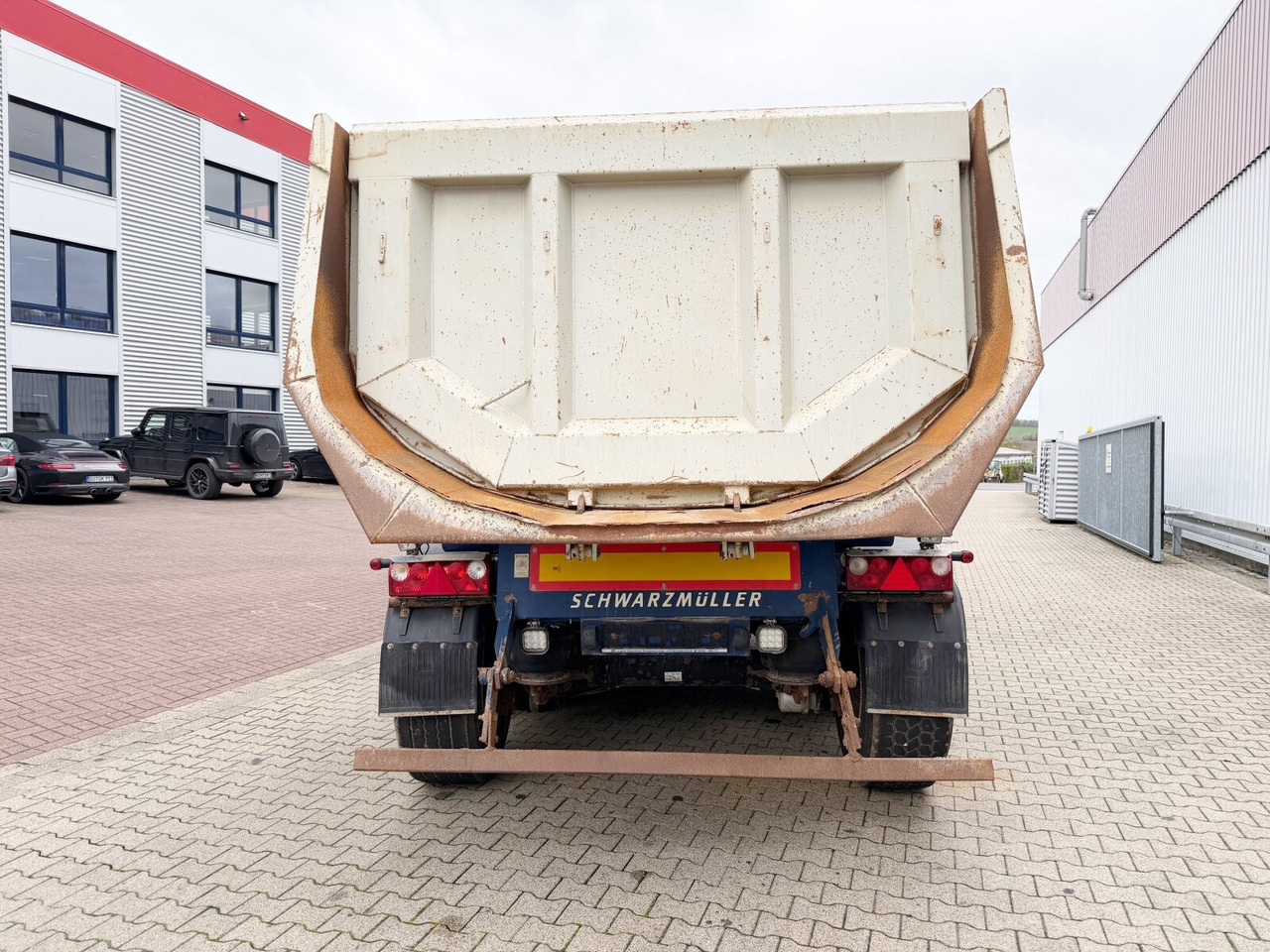 Schwarzmüller HKS 3/E-S1 HKS 3/E-S1, Liftachse, Stahlmulde, ca. 25m³ - Semi-reboque: foto 5 Schwarzmüller HKS 3/E-S1 HKS 3/E-S1, Liftachse, Stahlmulde, ca. 25m³ - Semi-reboque: foto 5