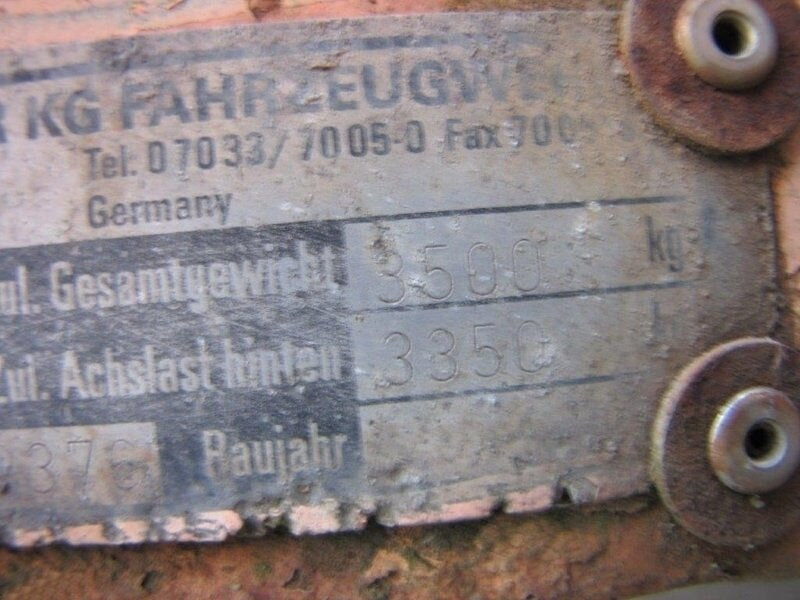 TTS-3,5 mit Auffahrrampe TTS-3,5 mit Auffahrrampe - Reboque porta máquinas: foto 2 TTS-3,5 mit Auffahrrampe TTS-3,5 mit Auffahrrampe - Reboque porta máquinas: foto 2