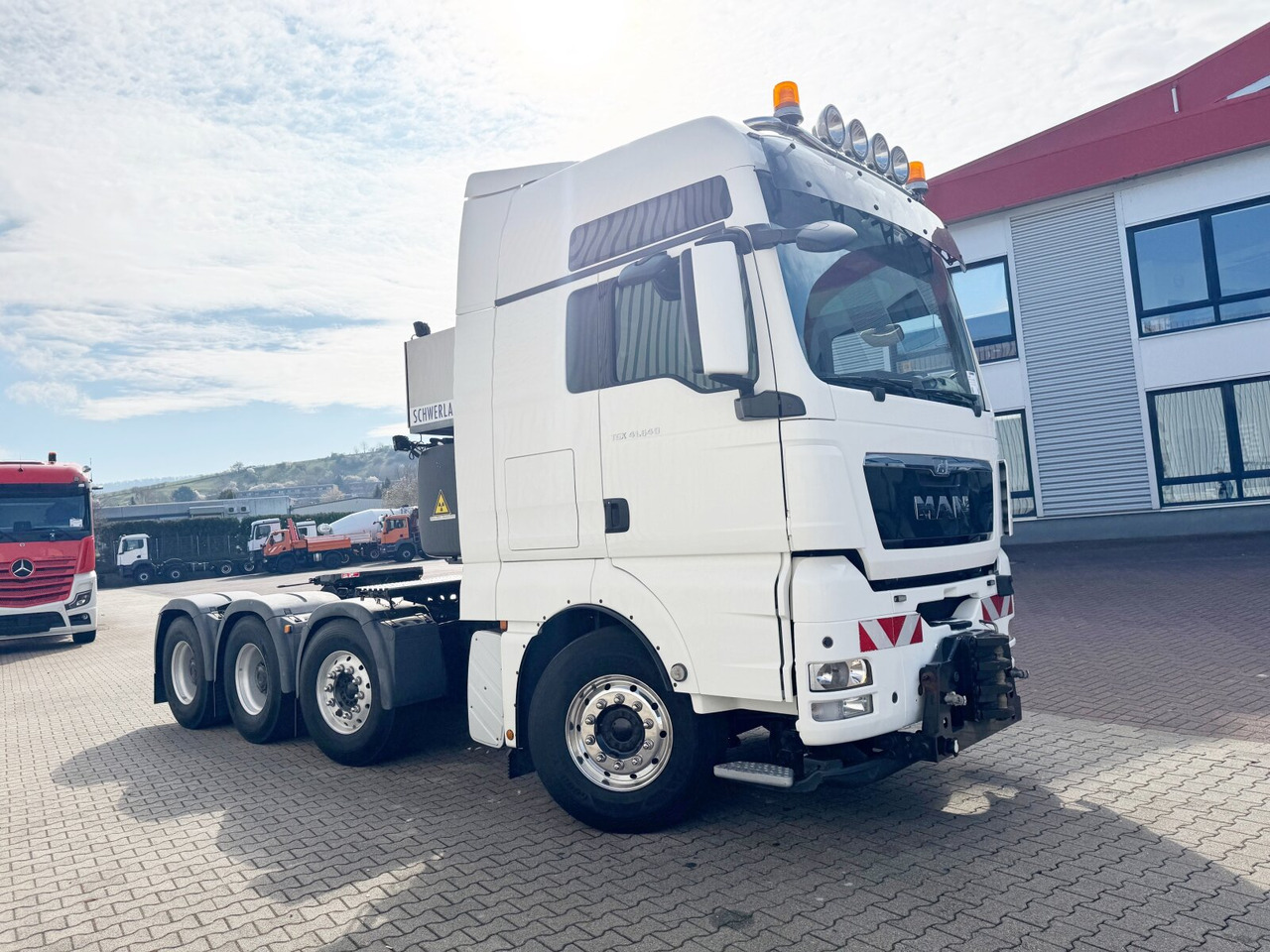 Tractor MAN TGX 41.540 8X4/4 BLS TGX 41.540 8X4/4 BLS, Vorlauflenkachse, Navi, Intarder, Registerkupplung, Schwerlast 160t: foto 9