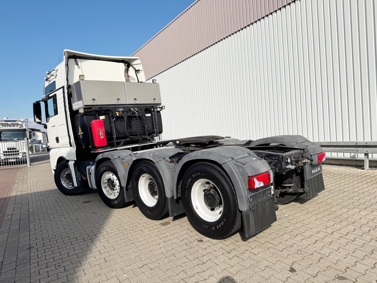 Tractor MAN TGX 41.540 8X4/4 BLS TGX 41.540 8X4/4 BLS, Vorlauflenkachse, Navi, Intarder, Registerkupplung, Schwerlast 160t: foto 12