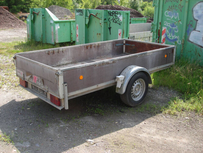 Trebbiner Anh Pritsche TREBBINER FAHRZEUGWERK, 1.500 kg - Reboque para carros: foto 2 Trebbiner Anh Pritsche TREBBINER FAHRZEUGWERK, 1.500 kg - Reboque para carros: foto 2