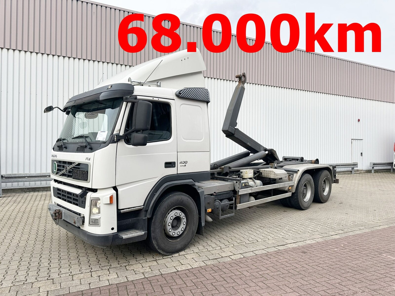 Volvo FM 400 6x4 R FM 400/6x4 R, VDL S-21-6200 4.50 bis 7.00m Container - Camião polibenne: foto 1 Volvo FM 400 6x4 R FM 400/6x4 R, VDL S-21-6200 4.50 bis 7.00m Container - Camião polibenne: foto 1
