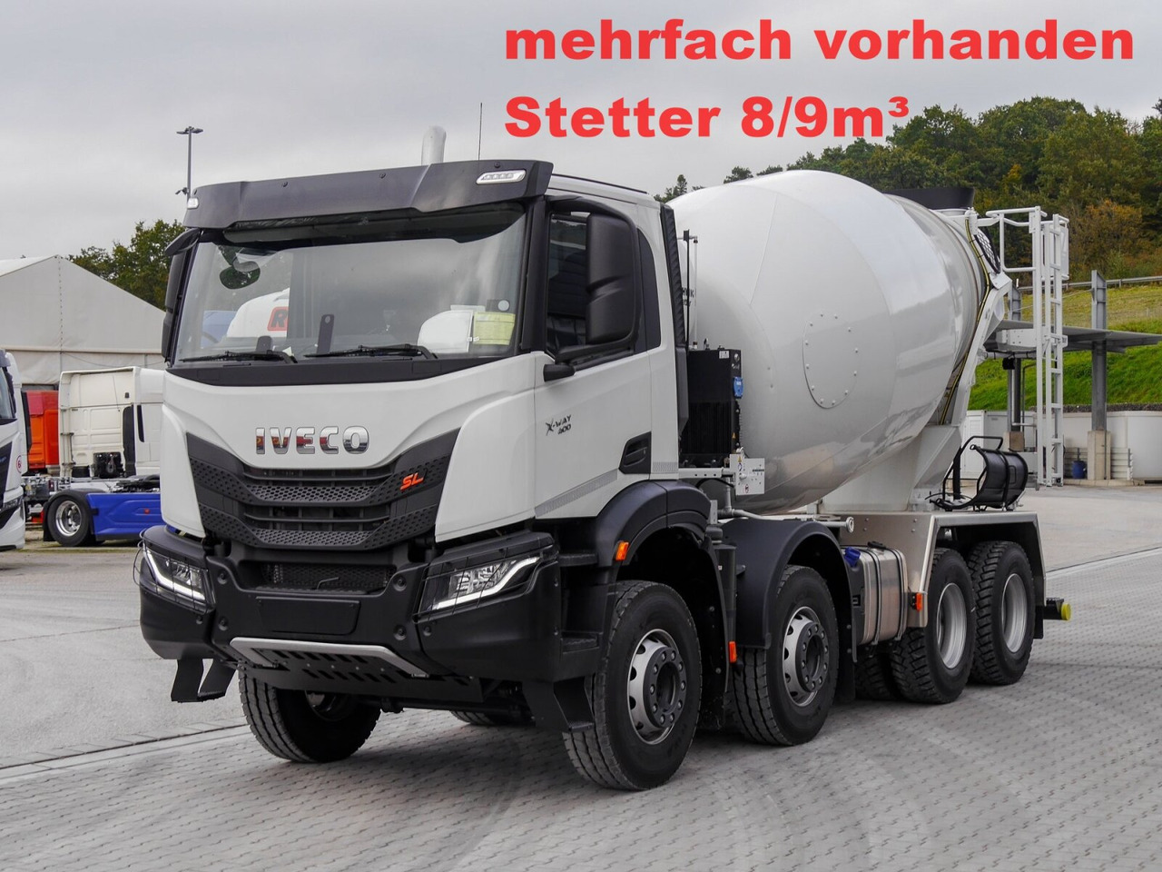 X-Way AD360X40BZ 8x4 X-Way AD360X40BZ 8x4, Stetter 8/9m³ - Camião betoneira: foto 1 X-Way AD360X40BZ 8x4 X-Way AD360X40BZ 8x4, Stetter 8/9m³ - Camião betoneira: foto 1