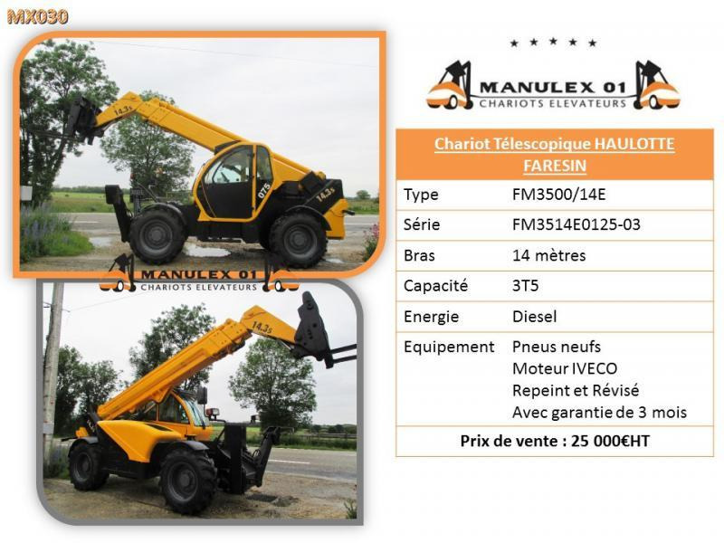 Haulotte FM3500/14E - Empilhador todo-o-terreno: foto 5 Haulotte FM3500/14E - Empilhador todo-o-terreno: foto 5