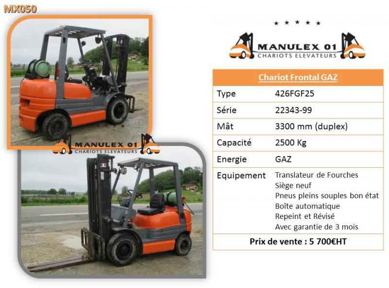 Toyota 426FGF25 - Empilhador: foto 5 Toyota 426FGF25 - Empilhador: foto 5