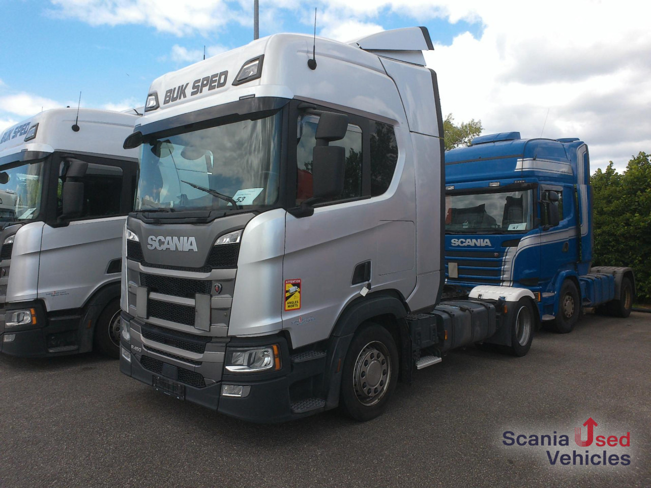 SCANIA R 450 A4x2EB Standklima Solaranlage!!! - Tractor: foto 1 SCANIA R 450 A4x2EB Standklima Solaranlage!!! - Tractor: foto 1