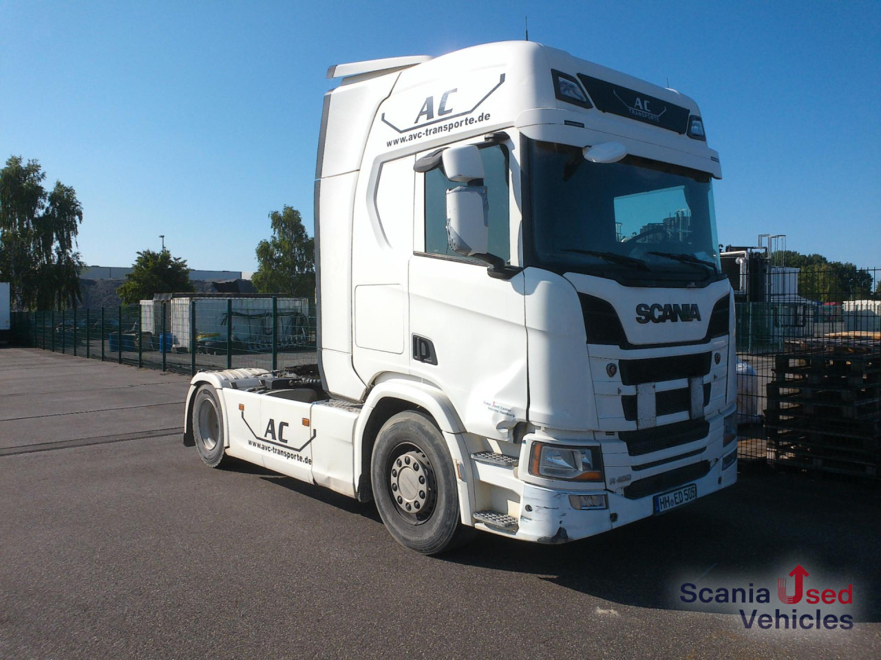 SCANIA R 450 A4x2NA Hydraulik - beschädigt - K-Welle - Tractor: foto 1 SCANIA R 450 A4x2NA Hydraulik - beschädigt - K-Welle - Tractor: foto 1
