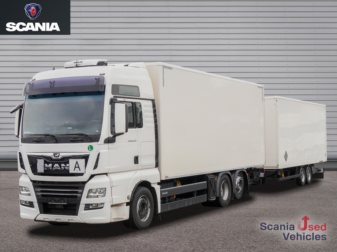 MAN TGX 26.470 6x2-4 LL - Koffer / LBW - - Camião furgão: foto 1 MAN TGX 26.470 6x2-4 LL - Koffer / LBW - - Camião furgão: foto 1