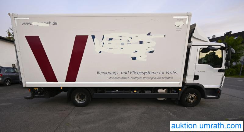 MAN MAN TGL 12.250 4x2 L/BL Koffer Ladebordwand Klimaautomatik NAVI Luftfederung Automatikgetriebe EURO 6 - Camião furgão: foto 5 MAN MAN TGL 12.250 4x2 L/BL Koffer Ladebordwand Klimaautomatik NAVI Luftfederung Automatikgetriebe EURO 6 - Camião furgão: foto 5