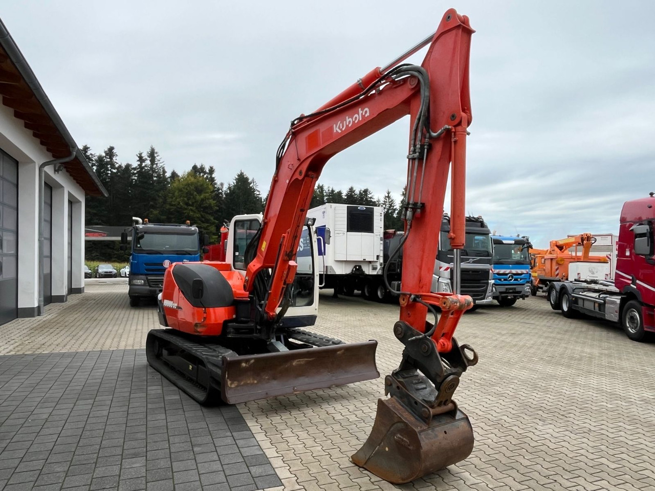 Kubota KX 080-3 Powertilt MS 08 - Mini escavadeira: foto 3 Kubota KX 080-3 Powertilt MS 08 - Mini escavadeira: foto 3