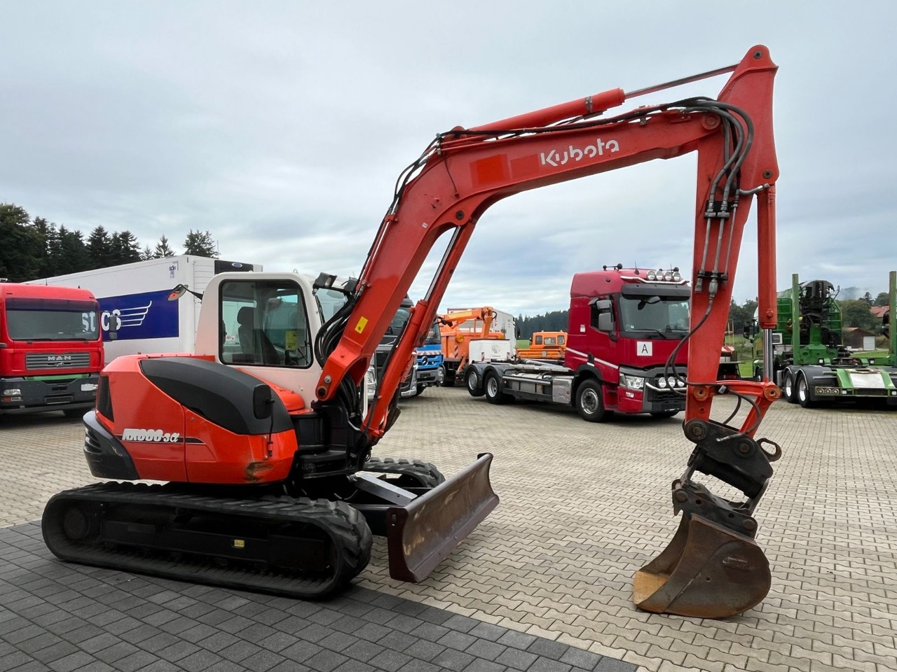 Kubota KX 080-3 Powertilt MS 08 - Mini escavadeira: foto 4 Kubota KX 080-3 Powertilt MS 08 - Mini escavadeira: foto 4