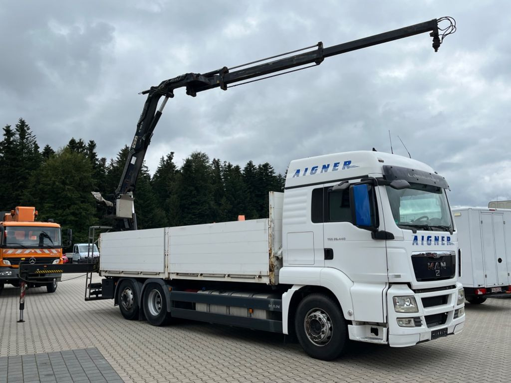 MAN TGS 26.440 Baustoff mit HIAB XS 166 Kran MAN TGS 26.440 Baustoff mit HIAB XS 166 Kran - Camião de caixa aberta/ Plataforma, Camião grua: foto 4 MAN TGS 26.440 Baustoff mit HIAB XS 166 Kran MAN TGS 26.440 Baustoff mit HIAB XS 166 Kran - Camião de caixa aberta/ Plataforma, Camião grua: foto 4