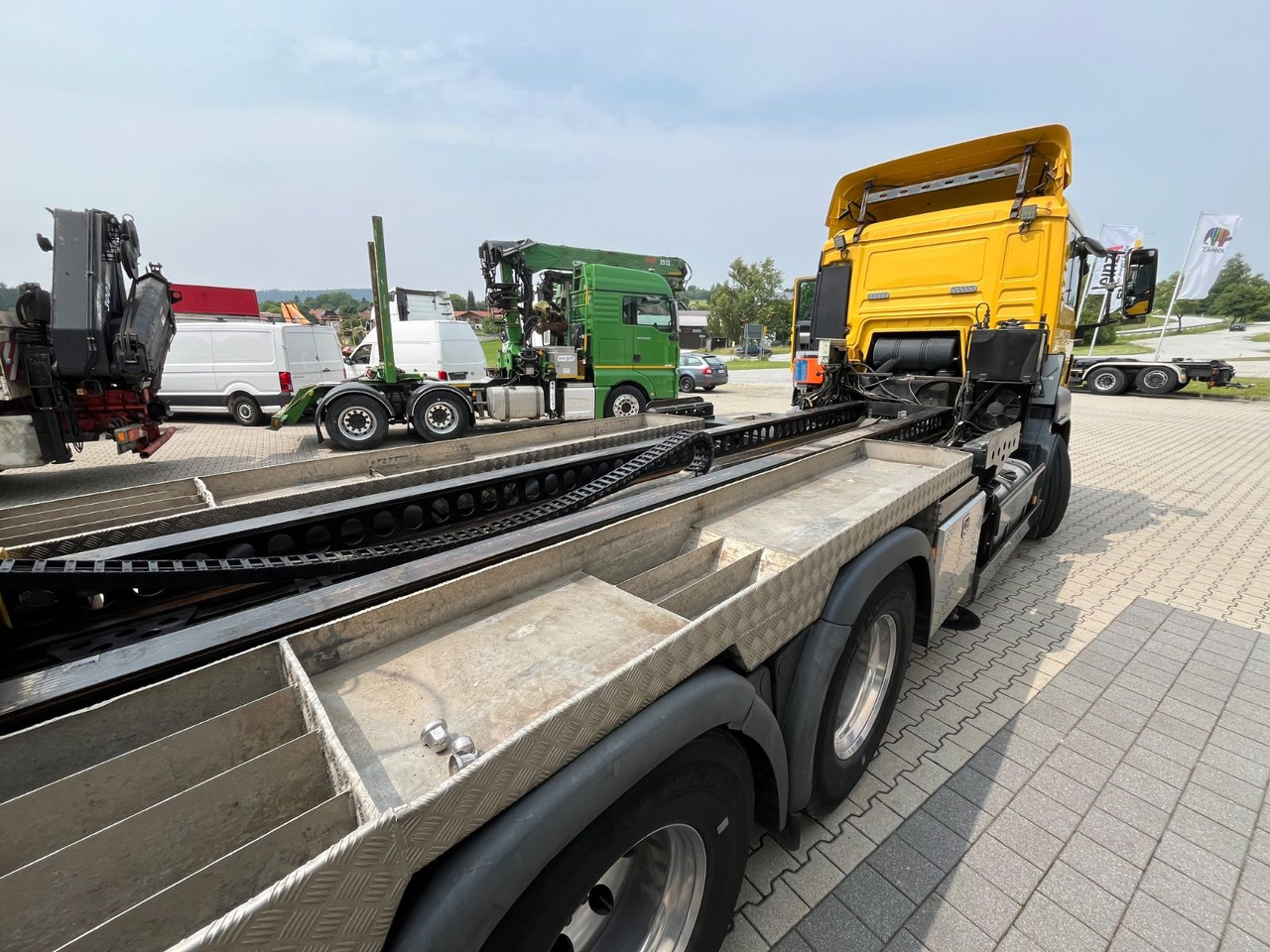 Camião grua MAN TGS 35.480 8x4-4BL  Deuringer Garagentransporter: foto 19