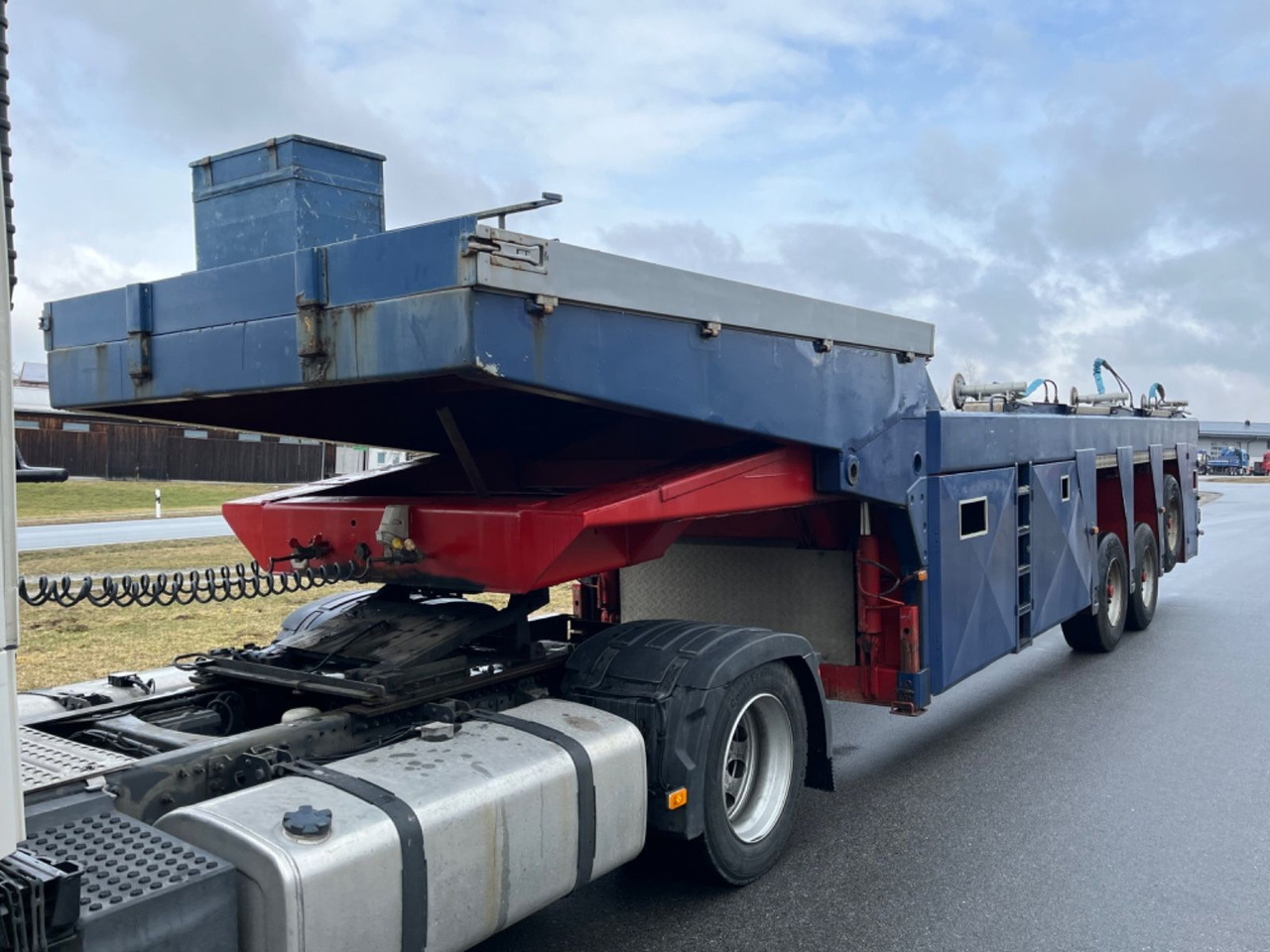 Langendorf SBT 27/32 Innenlader für Betonfertigteile Langendorf SBT 27/32 Innenlader für Betonfertigteile - Semi-reboque: foto 2 Langendorf SBT 27/32 Innenlader für Betonfertigteile Langendorf SBT 27/32 Innenlader für Betonfertigteile - Semi-reboque: foto 2