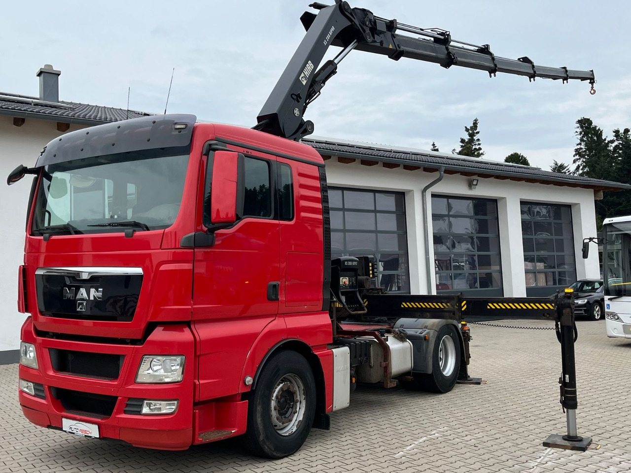MAN TGX 18.400 mit Kran HIAB 288E P-5 HIPRO - Tractor: foto 1 MAN TGX 18.400 mit Kran HIAB 288E P-5 HIPRO - Tractor: foto 1