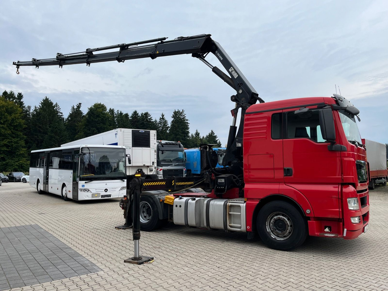 MAN TGX 18.400 mit Kran HIAB 288E P-5 HIPRO - Tractor: foto 3 MAN TGX 18.400 mit Kran HIAB 288E P-5 HIPRO - Tractor: foto 3