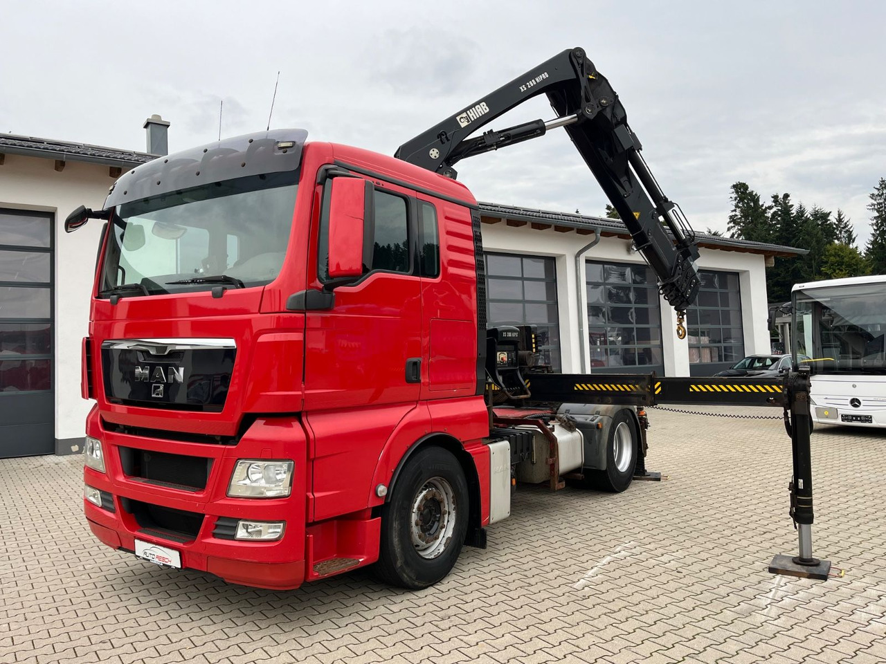 MAN TGX 18.400 mit Kran HIAB 288E P-5 HIPRO - Tractor: foto 4 MAN TGX 18.400 mit Kran HIAB 288E P-5 HIPRO - Tractor: foto 4