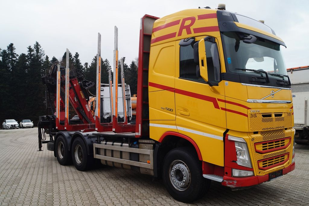 Volvo FH 500 Holztrans. mit Penz 12Z9 Holzkran Volvo FH 500 Holztrans. mit Penz 12Z9 Holzkran - Camião de transporte de madeira, Camião grua: foto 2 Volvo FH 500 Holztrans. mit Penz 12Z9 Holzkran Volvo FH 500 Holztrans. mit Penz 12Z9 Holzkran - Camião de transporte de madeira, Camião grua: foto 2