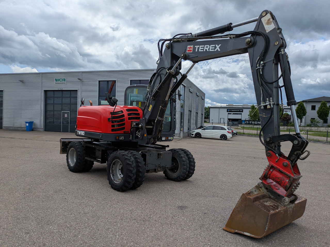 TEREX TW110 Mobilbagger Powertilt Rußpartikelfilter - Escavadeira de rodas: foto 4 TEREX TW110 Mobilbagger Powertilt Rußpartikelfilter - Escavadeira de rodas: foto 4