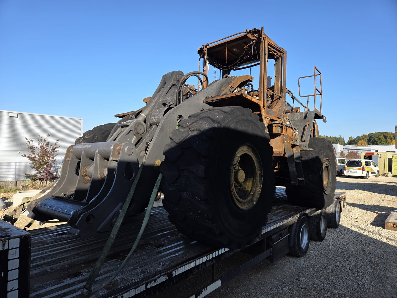 VOLVO L150 Bj: 2020 Brandschaden hydr. Schnellwechsler - Pá carregadora de rodas: foto 1 VOLVO L150 Bj: 2020 Brandschaden hydr. Schnellwechsler - Pá carregadora de rodas: foto 1