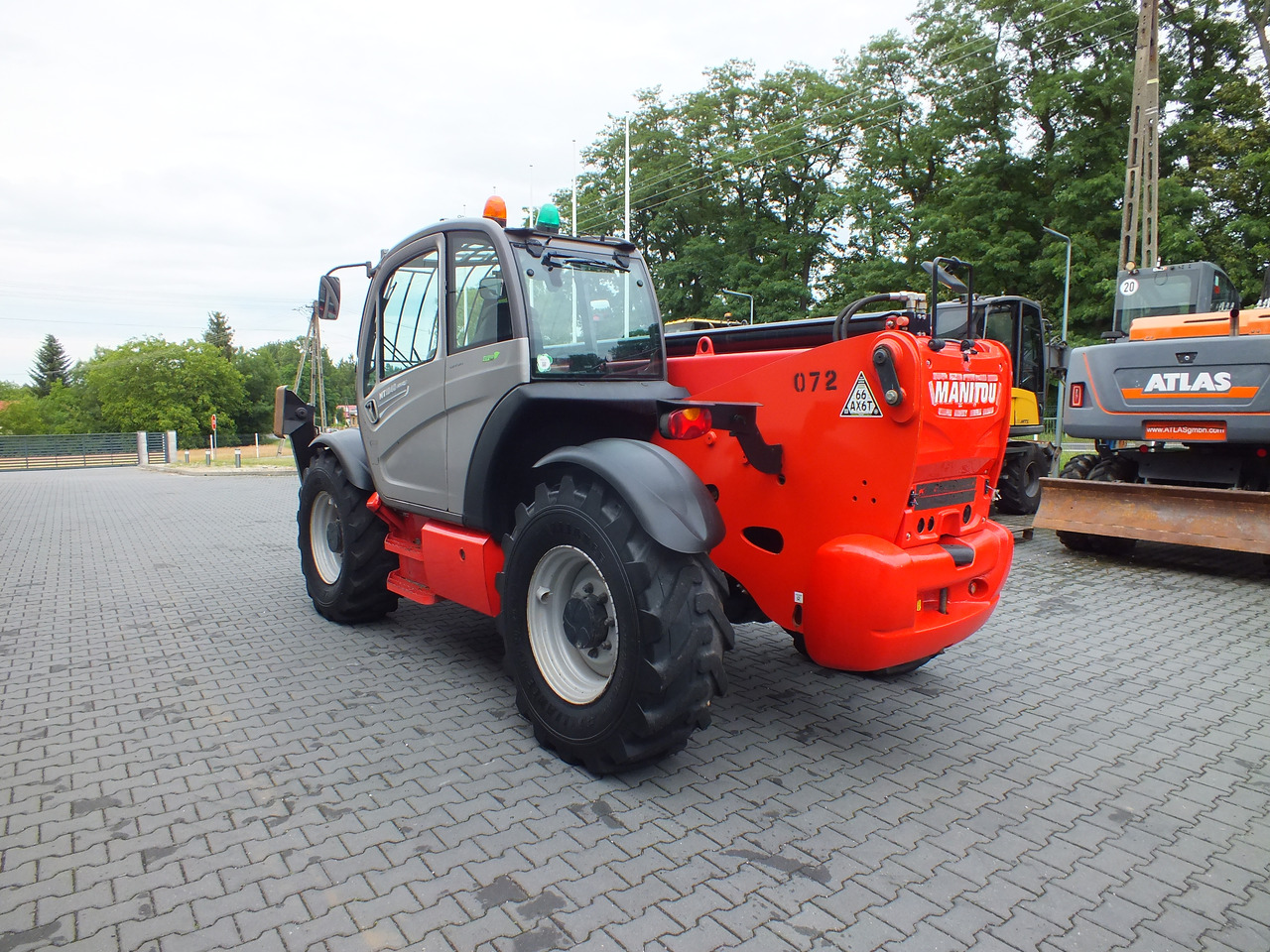 MANITOU MT1840 - Pá carregadora telescópica para Escavadeira: foto 5 MANITOU MT1840 - Pá carregadora telescópica para Escavadeira: foto 5