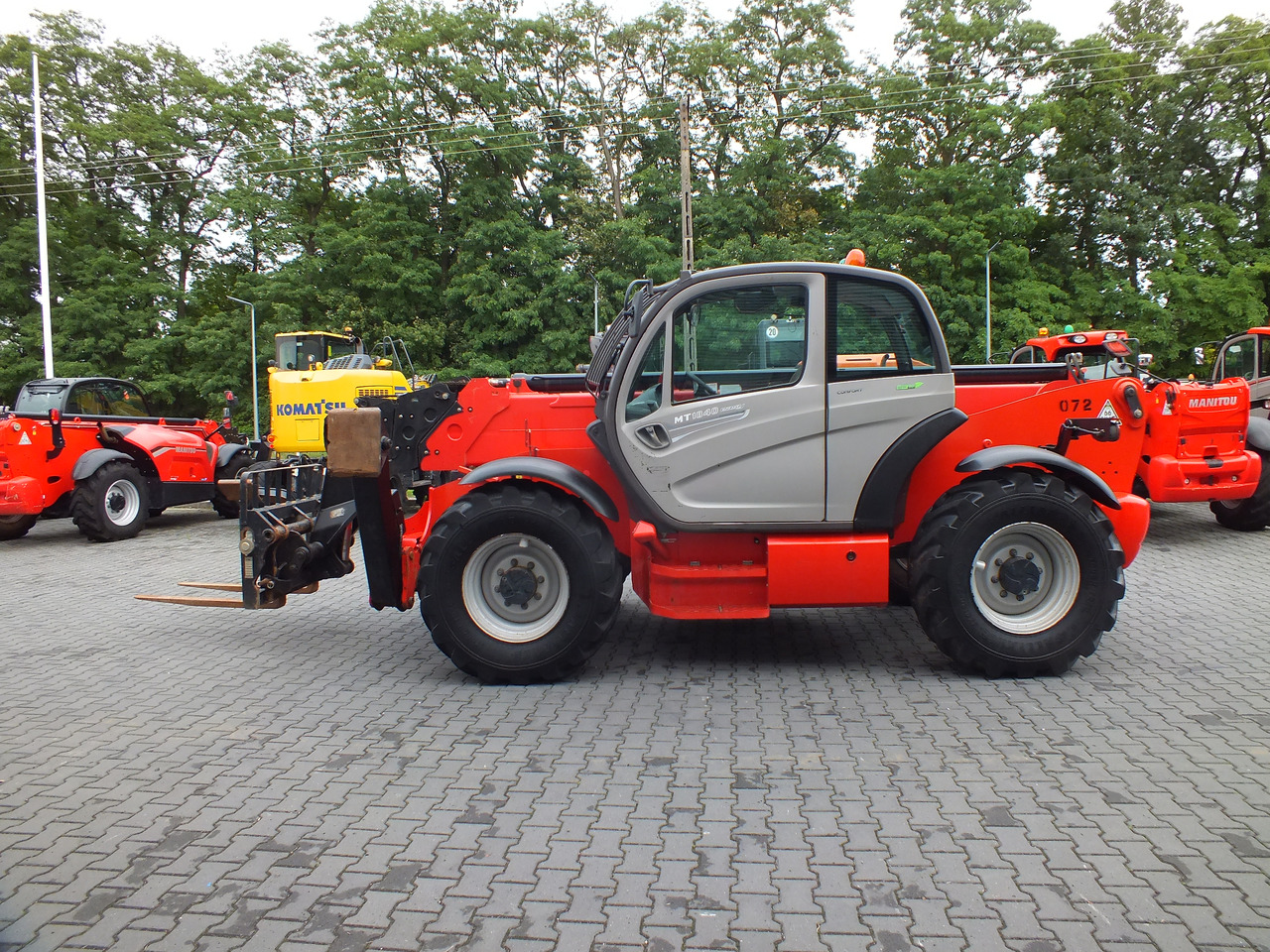MANITOU MT1840 - Pá carregadora telescópica para Escavadeira: foto 4 MANITOU MT1840 - Pá carregadora telescópica para Escavadeira: foto 4