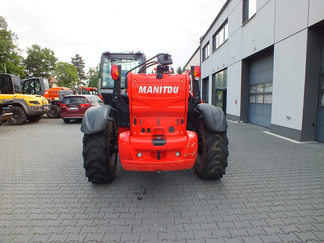 MANITOU MT1840 - Pá carregadora telescópica para Escavadeira: foto 4 MANITOU MT1840 - Pá carregadora telescópica para Escavadeira: foto 4