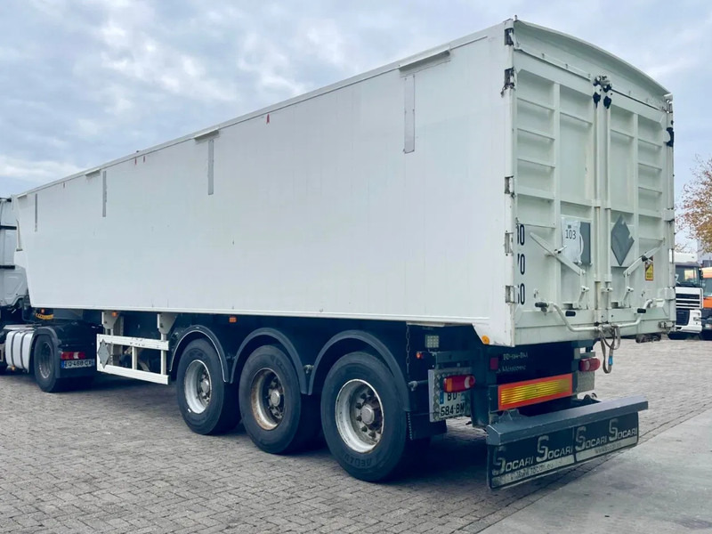 Samro Socari 48m3, 6560 kg, AIR/DISC BRAKES. Very good state - Semi-reboque basculante: foto 4 Samro Socari 48m3, 6560 kg, AIR/DISC BRAKES. Very good state - Semi-reboque basculante: foto 4