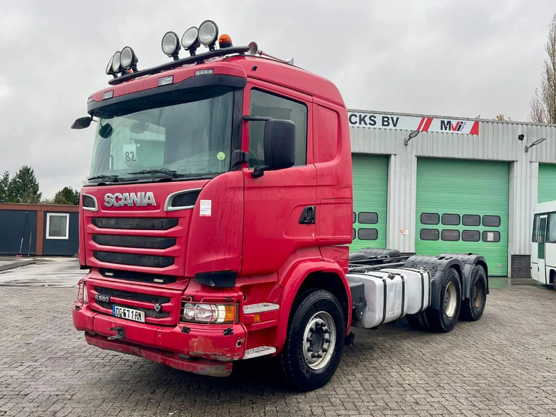 Scania R580 V8 6x4, RETARDER, FULL SPRING! hub reduction, BIG Axels - Camião chassi: foto 1 Scania R580 V8 6x4, RETARDER, FULL SPRING! hub reduction, BIG Axels - Camião chassi: foto 1