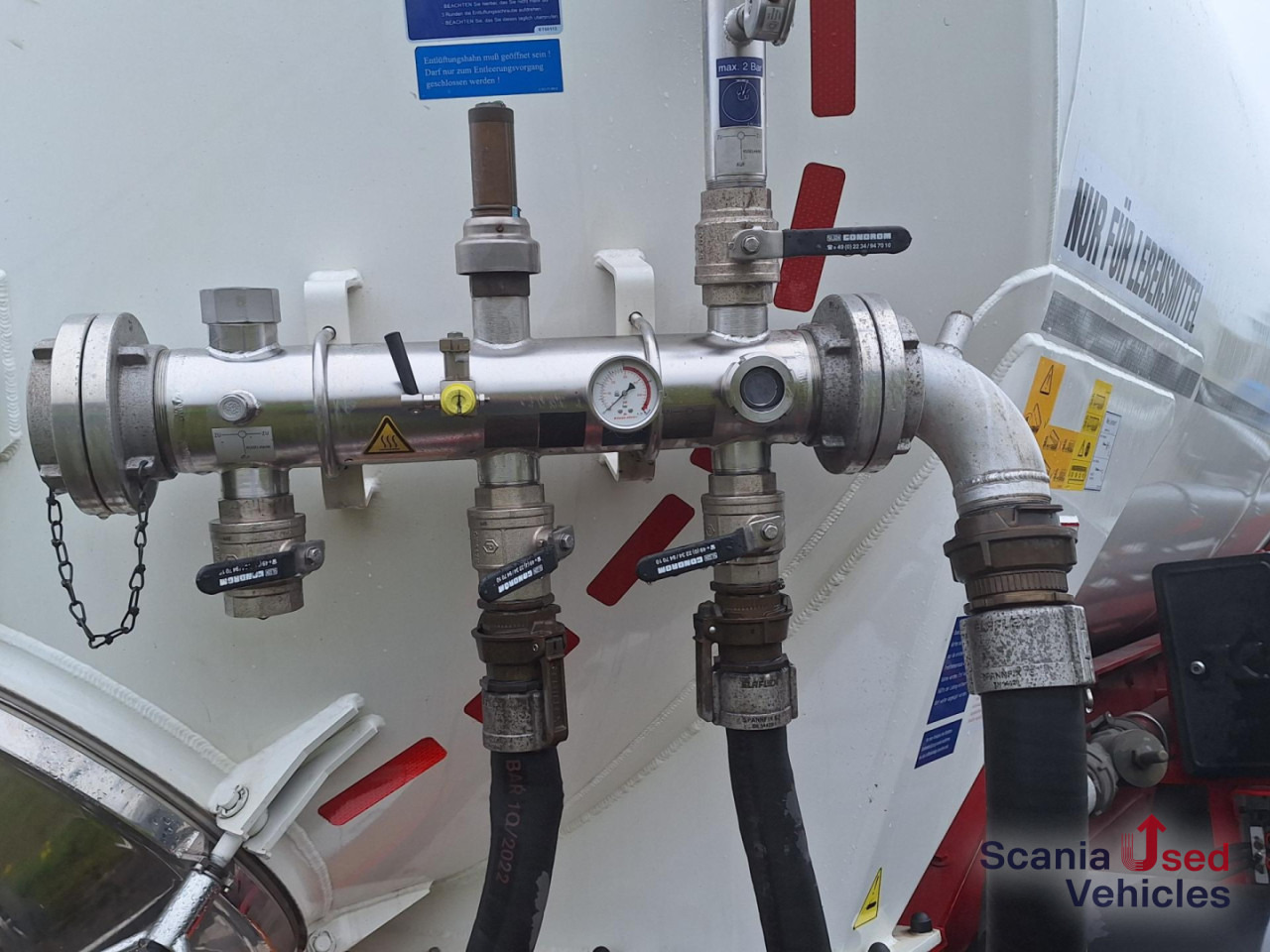 KAESSBOHRER Lebensmitteltank Kippbar SSK 40XS Neuwertig !! - Semi-reboque silo: foto 4 KAESSBOHRER Lebensmitteltank Kippbar SSK 40XS Neuwertig !! - Semi-reboque silo: foto 4