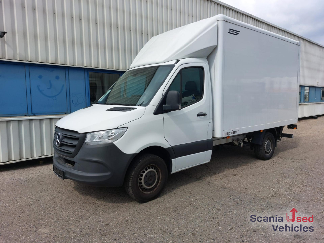 MERCEDES-BENZ Sprinter 316 CDI KOFFER Ladebordwand - Carrinha de contentor: foto 1 MERCEDES-BENZ Sprinter 316 CDI KOFFER Ladebordwand - Carrinha de contentor: foto 1