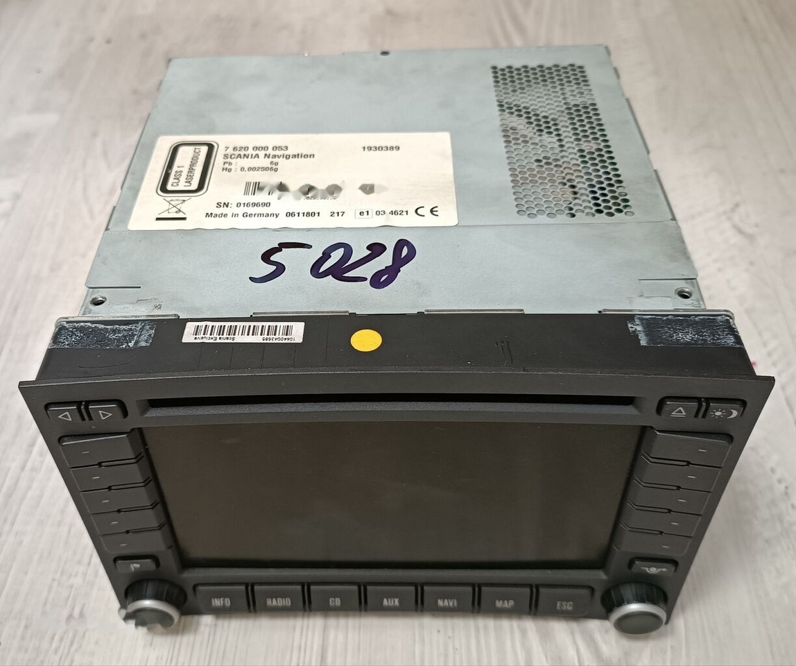 Bosch SCANIA SAT NAV, DVD/CD PLAYER Scania - Sistema de navegação para Camião: foto 3 Bosch SCANIA SAT NAV, DVD/CD PLAYER Scania - Sistema de navegação para Camião: foto 3