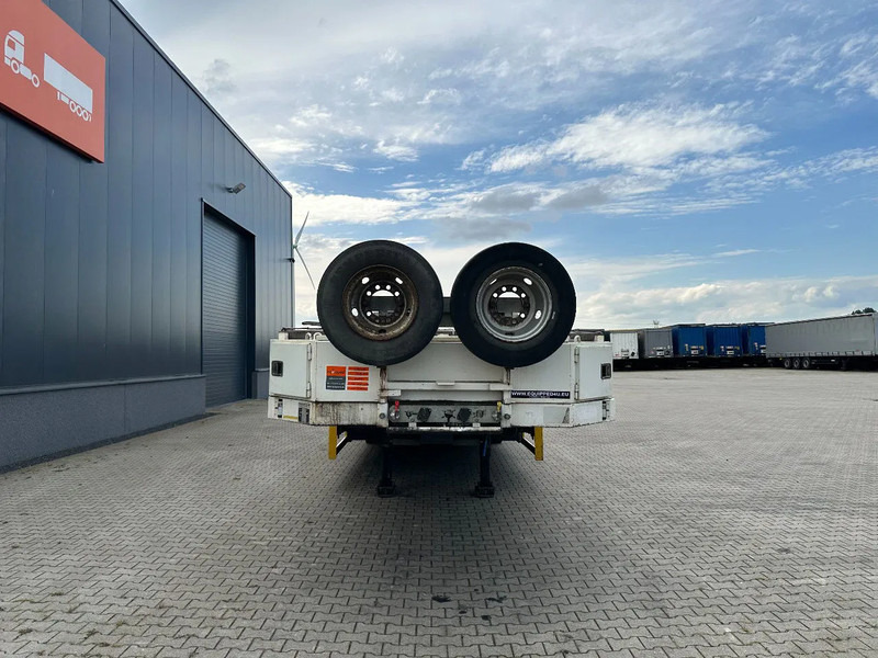 Semi-reboque baixa Broshuis E-2190/27 lowloader, wheel well, 4,1m extendable, steering axle: foto 8
