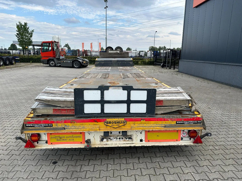 Semi-reboque baixa Broshuis E-2190/27 lowloader, wheel well, 4,1m extendable, steering axle: foto 7