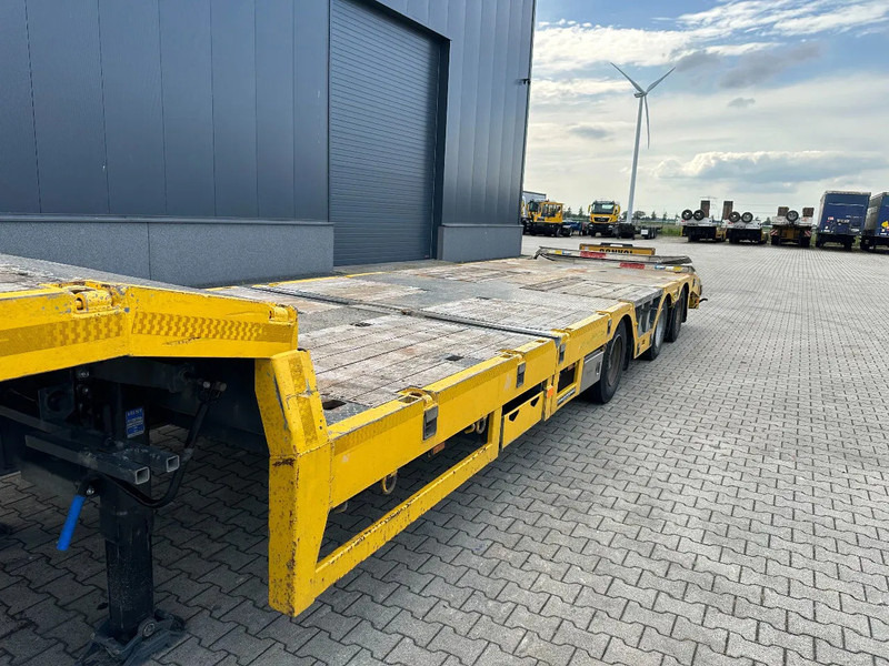 Semi-reboque baixa Broshuis E-2190/27 lowloader, wheel well, 4,1m extendable, steering axle: foto 12