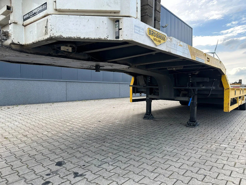 Semi-reboque baixa Broshuis E-2190/27 lowloader, wheel well, 4,1m extendable, steering axle: foto 10