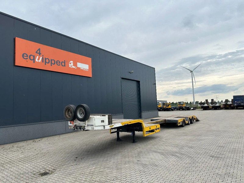 Broshuis E-2190/27 lowloader, wheel well, 4,1m extendable, steering axle - Semi-reboque baixa: foto 2 Broshuis E-2190/27 lowloader, wheel well, 4,1m extendable, steering axle - Semi-reboque baixa: foto 2