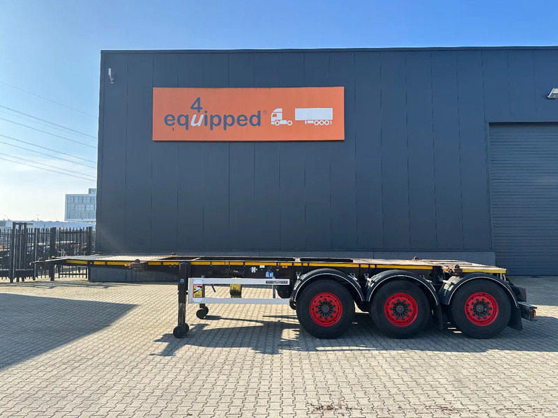 Burg 20FT / 20FT SWAP ADR, 3.690kg, SAF INTRADISC, 2 liftassen, APK/ADR: 9/2025 - Semi-reboque transportador de contêineres/ Caixa móvel: foto 2 Burg 20FT / 20FT SWAP ADR, 3.690kg, SAF INTRADISC, 2 liftassen, APK/ADR: 9/2025 - Semi-reboque transportador de contêineres/ Caixa móvel: foto 2