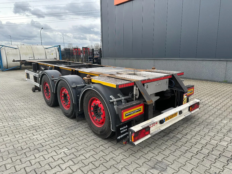 Burg 20FT / 20FT SWAP ADR, Leergewicht : 3.690kg, SAF INTRADISC, 2x Liftachse, NL, APK/ADR: 10-2025, 70% Reifen - Semi-reboque transportador de contêineres/ Caixa móvel: foto 2 Burg 20FT / 20FT SWAP ADR, Leergewicht : 3.690kg, SAF INTRADISC, 2x Liftachse, NL, APK/ADR: 10-2025, 70% Reifen - Semi-reboque transportador de contêineres/ Caixa móvel: foto 2