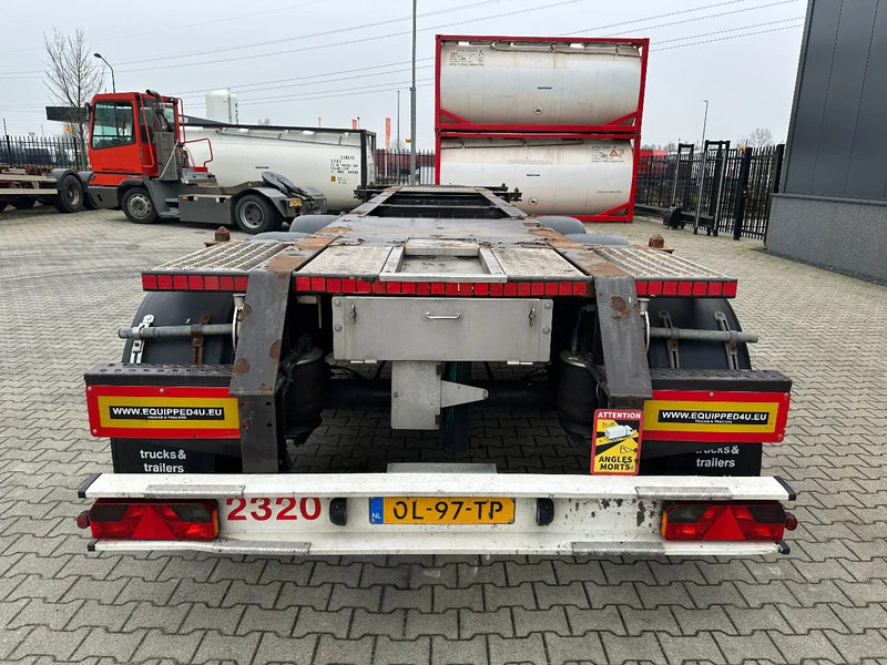 Burg 20FT ADR (EX/II, EX/III, FL, AT) Chassis, Leergewicht : 3.690kg, SAF INTRADISC, 2x Liftachse, NL-Chassis, APK/ADR: 04-2025 - Semi-reboque transportador de contêineres/ Caixa móvel: foto 4 Burg 20FT ADR (EX/II, EX/III, FL, AT) Chassis, Leergewicht : 3.690kg, SAF INTRADISC, 2x Liftachse, NL-Chassis, APK/ADR: 04-2025 - Semi-reboque transportador de contêineres/ Caixa móvel: foto 4