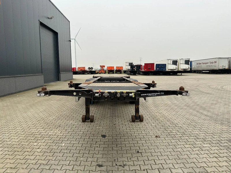 Burg 20FT ADR (EX/II, EX/III, FL, AT) Chassis, Leergewicht : 3.690kg, SAF INTRADISC, 2x Liftachse, NL-Chassis, APK/ADR: 04-2025 - Semi-reboque transportador de contêineres/ Caixa móvel: foto 5 Burg 20FT ADR (EX/II, EX/III, FL, AT) Chassis, Leergewicht : 3.690kg, SAF INTRADISC, 2x Liftachse, NL-Chassis, APK/ADR: 04-2025 - Semi-reboque transportador de contêineres/ Caixa móvel: foto 5