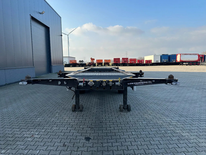 Burg 20FT ADR (EX/II, EX/III, FL, AT), Leeggewicht: 3.690kg, SAF INTRADISC, 2x liftaxle, ALCOA, NL-Chassis, APK/ADR: 08-2025 - Semi-reboque transportador de contêineres/ Caixa móvel: foto 5 Burg 20FT ADR (EX/II, EX/III, FL, AT), Leeggewicht: 3.690kg, SAF INTRADISC, 2x liftaxle, ALCOA, NL-Chassis, APK/ADR: 08-2025 - Semi-reboque transportador de contêineres/ Caixa móvel: foto 5