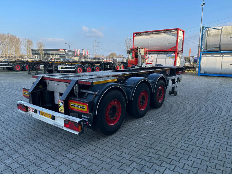Burg 20FT ADR (EX/II, EX/III, FL, AT), Leeggewicht: 3.690kg, SAF INTRADISC, 2x liftaxle, ALCOA, NL-Chassis, APK/ADR: 08-2025 - Semi-reboque transportador de contêineres/ Caixa móvel: foto 3 Burg 20FT ADR (EX/II, EX/III, FL, AT), Leeggewicht: 3.690kg, SAF INTRADISC, 2x liftaxle, ALCOA, NL-Chassis, APK/ADR: 08-2025 - Semi-reboque transportador de contêineres/ Caixa móvel: foto 3