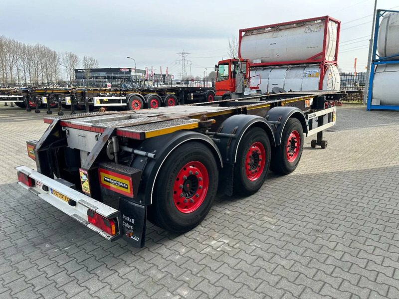 Burg 20FT ADR (EX/II, EX/III, FL, AT), Leergewicht : 3.690kg, SAF INTRADISC, 2x Liftachse, NL-Chassis, 75% Reifen, APK/ADR: 07-2025 - Semi-reboque transportador de contêineres/ Caixa móvel: foto 4 Burg 20FT ADR (EX/II, EX/III, FL, AT), Leergewicht : 3.690kg, SAF INTRADISC, 2x Liftachse, NL-Chassis, 75% Reifen, APK/ADR: 07-2025 - Semi-reboque transportador de contêineres/ Caixa móvel: foto 4