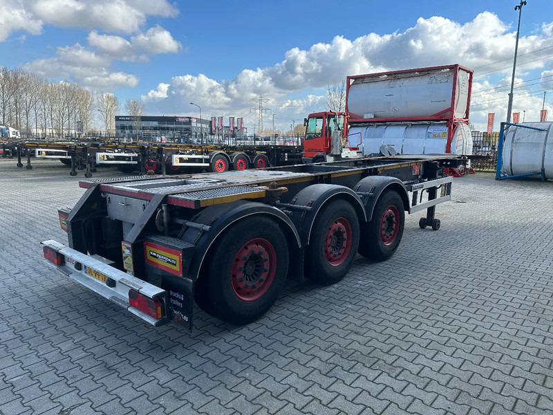 Burg 20FT ADR (EX/II, EX/III, FL, AT), Leergewicht : 3.690kg, SAF INTRADISC, 2x Liftachse, NL-Chassis, APK/ADR: 08-2025 - Semi-reboque transportador de contêineres/ Caixa móvel: foto 5 Burg 20FT ADR (EX/II, EX/III, FL, AT), Leergewicht : 3.690kg, SAF INTRADISC, 2x Liftachse, NL-Chassis, APK/ADR: 08-2025 - Semi-reboque transportador de contêineres/ Caixa móvel: foto 5