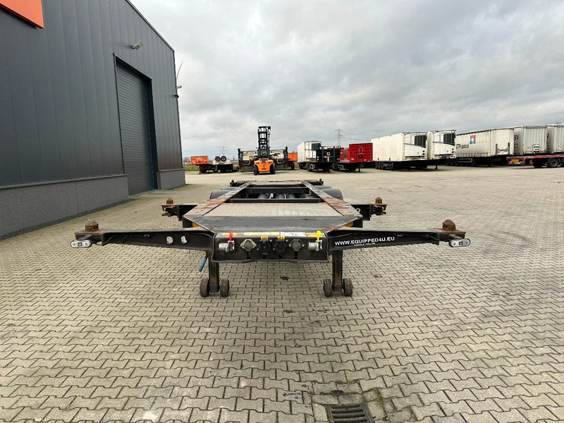 Burg 25X 20FT ADR (EX/II, EX/III, FL, AT) Chassis, Empty weight : 3.690kg, SAF INTRADISC, 2x Liftaxle, NL-chassis - Semi-reboque transportador de contêineres/ Caixa móvel: foto 5 Burg 25X 20FT ADR (EX/II, EX/III, FL, AT) Chassis, Empty weight : 3.690kg, SAF INTRADISC, 2x Liftaxle, NL-chassis - Semi-reboque transportador de contêineres/ Caixa móvel: foto 5