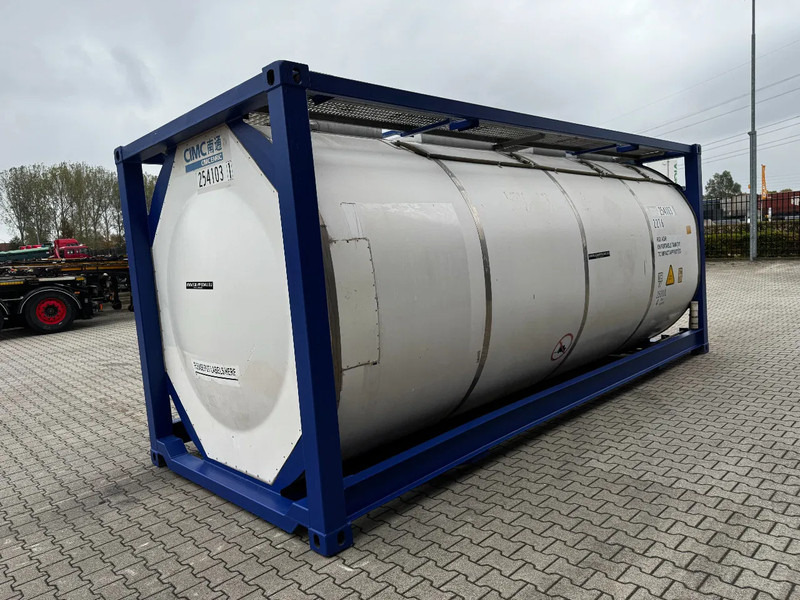 CIMC 20FT ISO, 25.050L / 1-COMP / 3 BAFFELS / T11 / 4 manholes / ADR valid until 04/2027 - Depósito de armazenamento: foto 4 CIMC 20FT ISO, 25.050L / 1-COMP / 3 BAFFELS / T11 / 4 manholes / ADR valid until 04/2027 - Depósito de armazenamento: foto 4